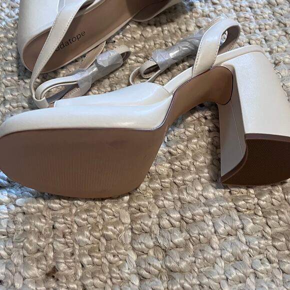 Modatope Block heel Pump Sz 9 - Picture 2 of 7